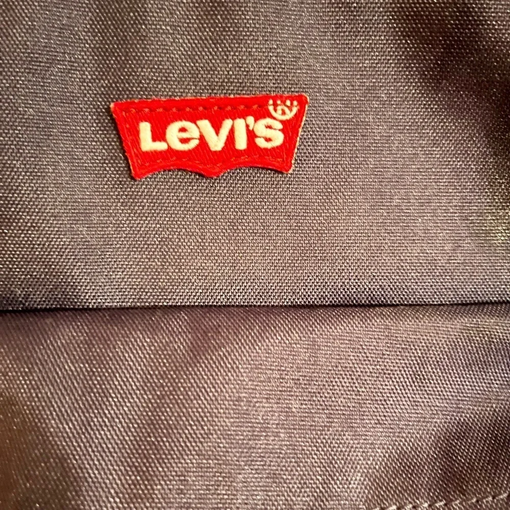 Levi's Navy Blue Backpack Unisex Travel School Bag Durable Adjustable Straps